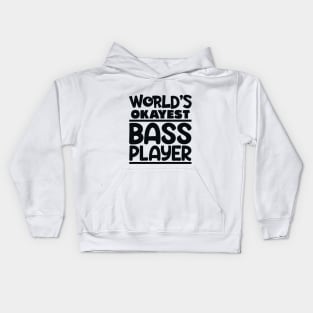 Bass player Kids Hoodie